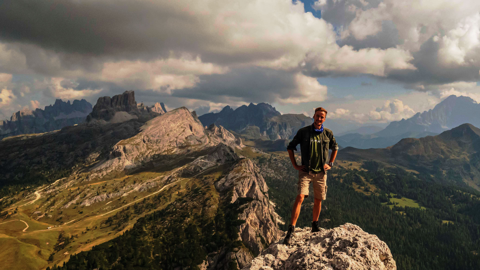 HerbalHiker in den Dolomiten
